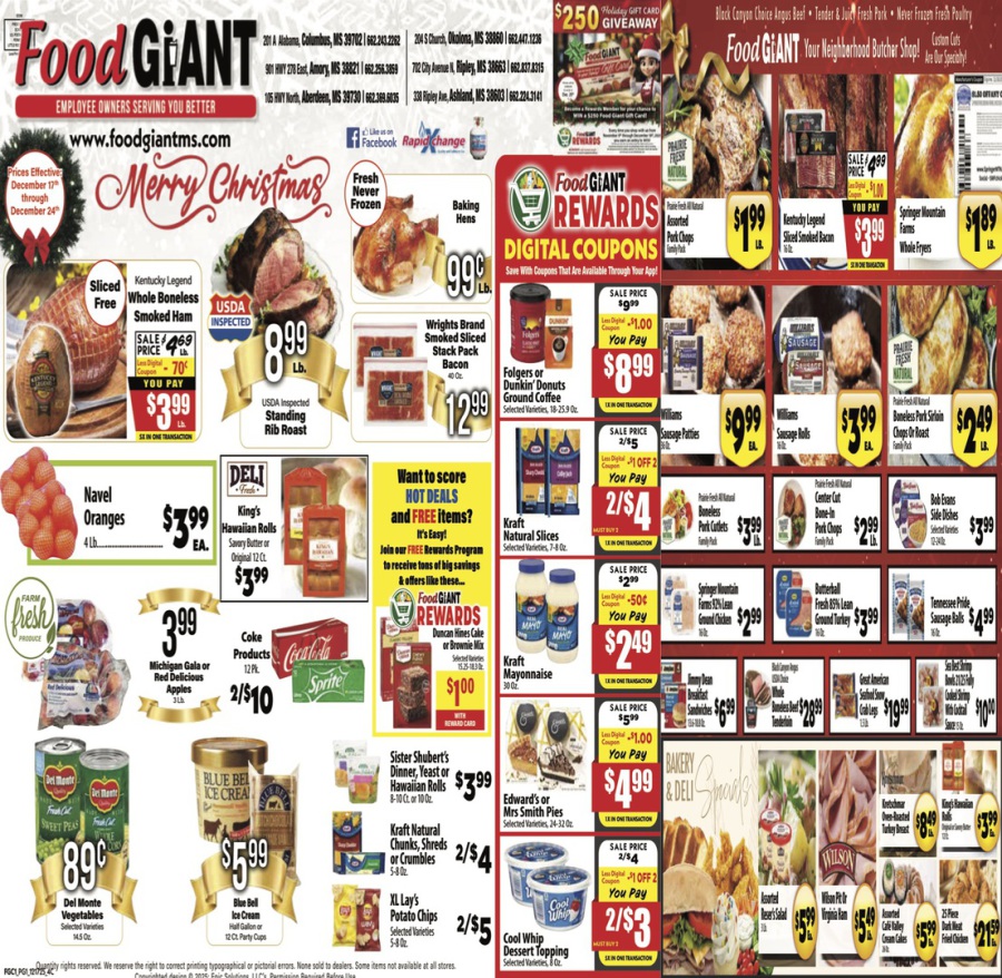 Shopper's Guide Food Giant Columbus, MS
